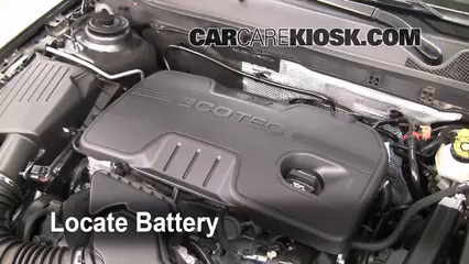2011 Buick Regal CXL 2.4L 4 Cyl. Battery Replace